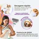 Ver imagem 7 de Secador Escova Pelos Pet Cachorro Gato Animais Estimaçao Banho Tosa 2 em 1 Ajuste Temperatura Casa P