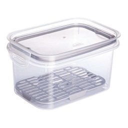 Pote Hermético com Vedação em Borracha 1,2 Litros Marmita Geladeira - 2