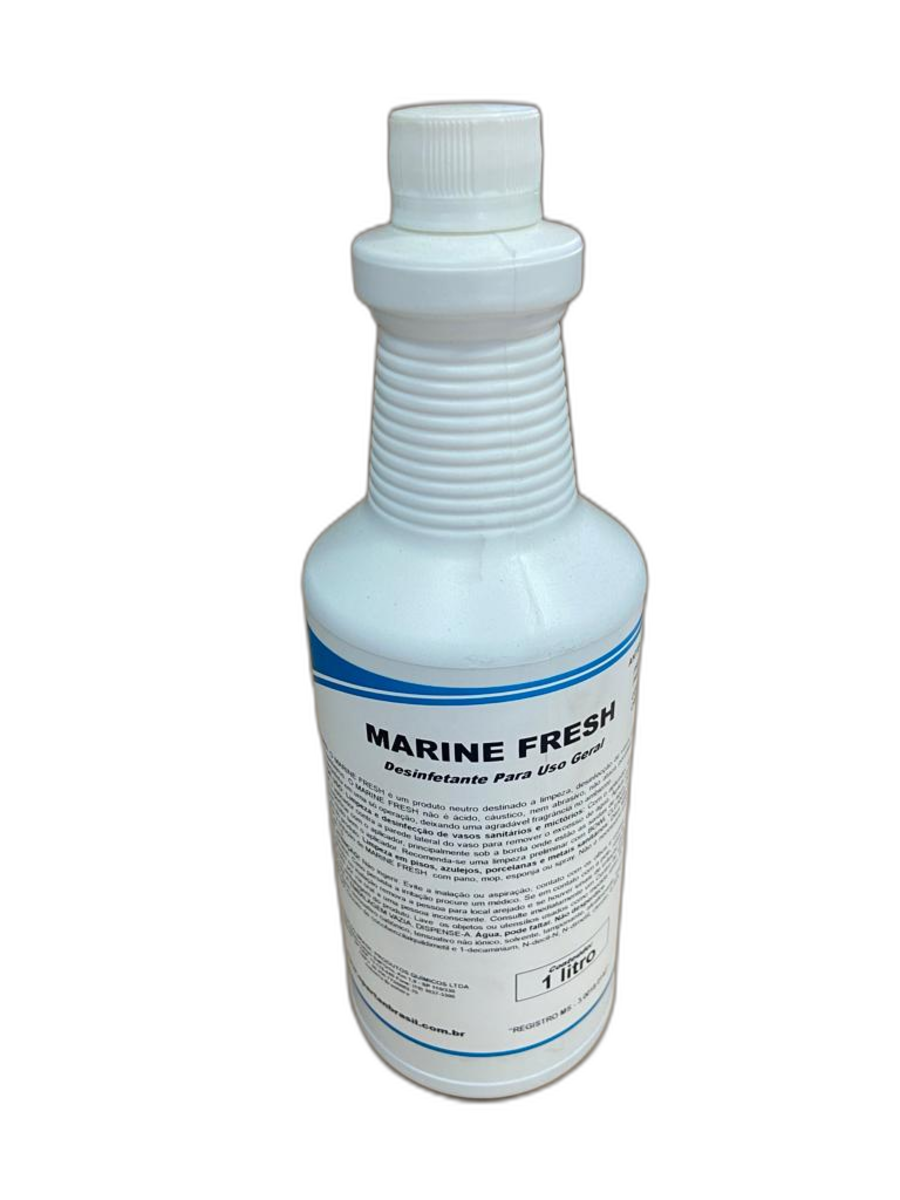 Limpador Desinfetante de Uso Geral Marine Fresh 1l Spartan - 4