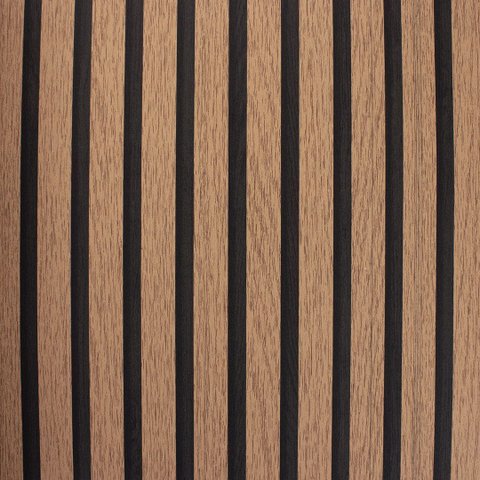Papel de Parede Ripado Marrom Alaranjado+ Cola Inclusa- Vinilico Lavável