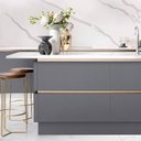 Ver imagem 6 de Papel Parede Adesivo Lavavel Texturizado Casca Cinza Escuro