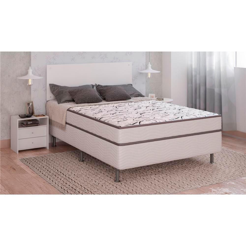 Cama Box Conjugada Casal Ortobom Turin Ortopédico com Ortopillow - 2