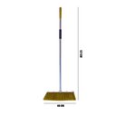 Ver imagem 5 de Vassoura Cabo Inox Limpeza Profissional Durável Roxa 40cm Frg0354rx Frigopro