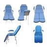 Cadeira de Podologia Azul com Prolongador de Perna Fiscomed Cadeira para Podologia - 2