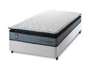 Ver imagem 2 de Conjunto Cama Box Espuma Chicago Cinza Solteiro 88x188x57