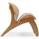 Ver imagem 6 de Poltrona Decorativa Orgânica Sala Living Kadosh L02 Linho Cru - Lyam Decor