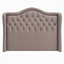 Ver imagem 3 de Cabeceira para Cama Box King 215cm Dorian Veludo Nobre Avelã - Sallar Home