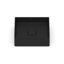 Ver imagem 3 de Cuba de Apoio Quadrada 350x350 sem Mesa Terra T4 Matte Black Matt Black Roca Cód. A32787V080