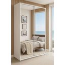 Ver imagem 2 de Portas Sapateira Diamante com Espelho - Só As Portas