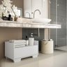 Gabinete Armário Banheiro 60cm Multimóveis V3625 Branco - 7