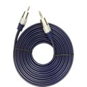 Ver imagem 5 de Kit 4 Cabos P2 Stereo + P2 Stereo Metal Profissional Azul 2m