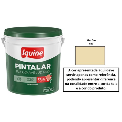 Tinta Pintalar Acr. Fa Marfim Iquine 15L