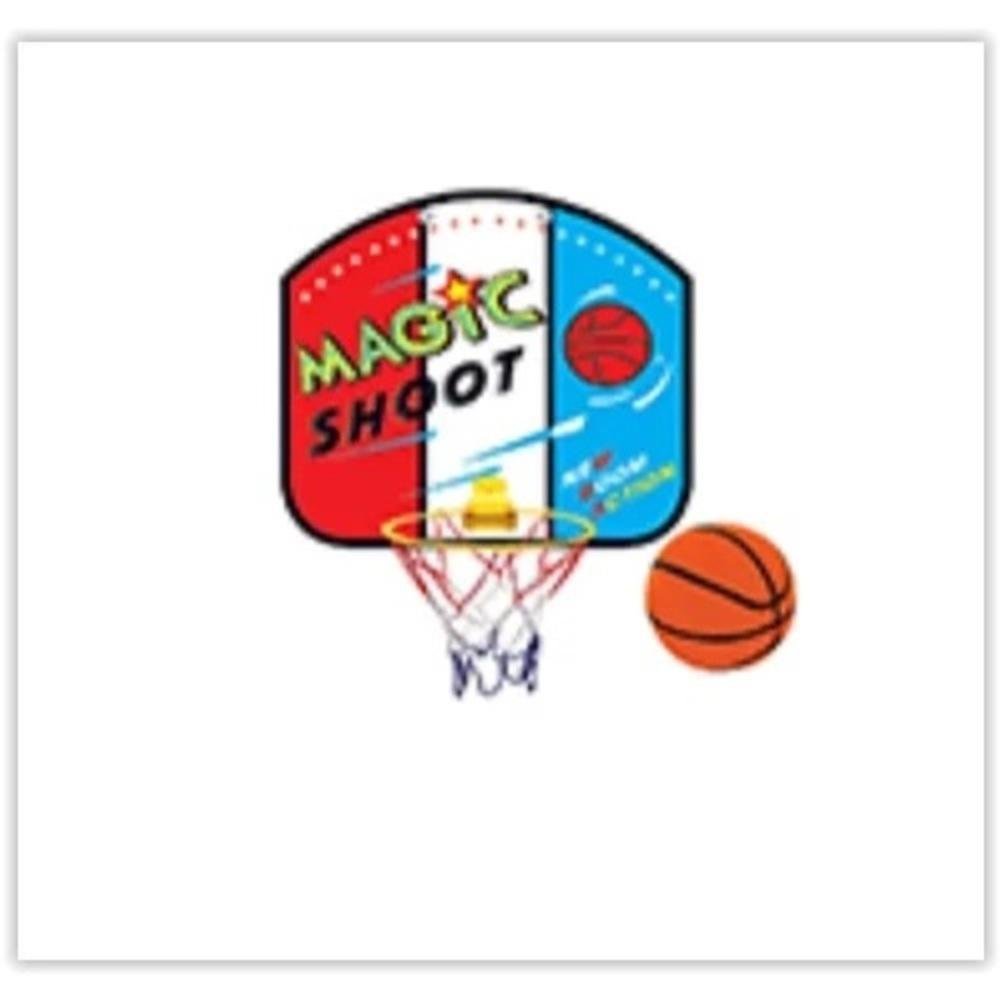 Mini Cesta Basquete Infantil Com Bola E Suporte P/ Porta