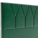 Ver imagem 7 de Cabeceira Cama Box Quenn 160 cm Aurora W01 Facto Verde Musgo - Lyam Decor