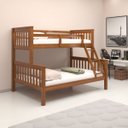 Ver imagem 4 de Beliche de Madeira com Cama de Casal Solteiro Totalità