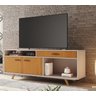 Rack para TV até 65'' Polegadas Impar JCM Móveis Off White/Cinamomo - 1