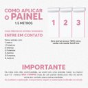 Ver imagem 6 de Papel de Parede 3D Painel 1,5M Folhas Verdes Artificial Viva Folhagem Auto Colante Vinílico Lavável
