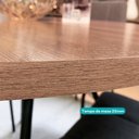 Ver imagem 5 de Conjunto de Sala de Jantar 6 Cadeiras Essence Carraro Freijó Rosê