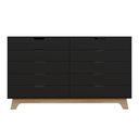 Ver imagem 5 de Cômoda 10 Gavetas 160cm Alice - Preto