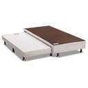 Ver mais imagens de Cama Box c/Auxiliar Solteiro: Colchão Polar MasterPocket Serenatta 30 + Base CRC Rústico Branco(88x1