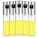Ver imagem 1 de Kit 5 Porta Azeite Vinagre Spray Galheteiro Dosador Aço Inox 100ml