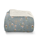 Ver imagem 2 de Edredom Plush Sherpa Casal - Hedrons 2,20 X 2,35m Super Quentinho de Qualidade:estampado Hanna