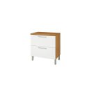 Ver imagem 3 de Balcao Nesher Burguesa Premium 1pt/1gav 800mm (frj-branco)