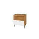 Ver imagem 2 de Balcao Nesher Burguesa Premium 1pt/1gav 800mm (frj-branco)