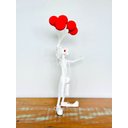 Ver imagem 2 de Escultura Palhaço. Palhaça. Decoração Artesanal. Feita À Mão