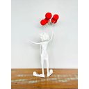 Ver imagem 3 de Escultura Palhaço. Palhaça. Decoração Artesanal. Feita À Mão