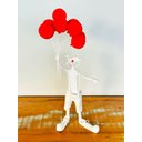 Ver imagem 3 de Escultura Palhaço. Palhaça. Decoração Artesanal. Feita À Mão