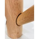 Ver imagem 6 de Mancebo de Madeira para Pendurar Roupas com 8 Ganchos 175cm