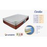 Cama Box Casal Com Baú Marrom + Colchão Luckspuma Molas Ensacadas Caribe 138x188 - 2
