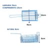Fritadeira Elétrica 5 L 1 Cuba Profissional Inox Rápida Pro Cor Prateado 220v - 4