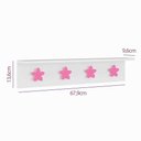 Ver imagem 2 de Cabideiro Infantil Branco/prink