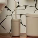 Ver imagem 2 de Escova Sanitária com Suporte Bold ou Bege 9,8x34,5cm Vassoura para Vaso Sanitário Banheiro