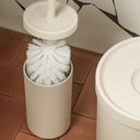 Ver imagem 3 de Escova Sanitária com Suporte Bold ou Bege 9,8x34,5cm Vassoura para Vaso Sanitário Banheiro