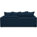 Ver mais imagens de Sofá Retrátil Reclinável para Sala de Estar Living 215cm Vêneto F04 Veludo Azul - Lyam Decor