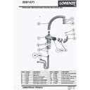 Ver imagem 3 de Bica Alta Reposição Monocomando Lorenzetti Allure 2257 C71 - T205lng