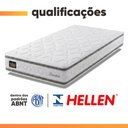 Ver imagem 4 de Cama Box Solteiro Molas Ensacadas Bourbon 88x188x58cm Hellen