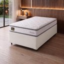 Ver imagem 2 de Cama Box Solteiro Molas Ensacadas Bourbon 88x188x58cm Hellen