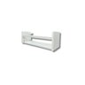 Kit 2 Porta Livros Nicho em Mdf 80cm Branco - 4