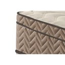 Ver imagem 3 de Cama Box Queen: Colchão Molas Masterpocket Ensacadas Paropas Safira Uniface + Base Crc Suede Clean