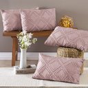 Ver imagem 1 de Almofadas Cheias Aveline 60cm X 30cm 04 Peças - Rosê Bia Enxovais