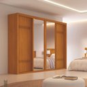 Ver imagem 1 de Guarda Roupa 4 Portas 8 Gav - Palladio Capri - Móveis Bettio