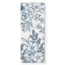 Ver imagem 2 de Adesivo Porta - Floral Relevo Azul 1 Faxprint Adesivo de Porta