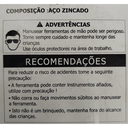 Ver mais imagens de Kit 2 Un Abraçadeira Regulagem 120 até 140mm Rosca 12 À 14cm Metal 12mm Espessura Aço para Mangueira