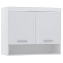Ver imagem 1 de Armário Aéreo Ponte Modulado 97cm Taiga Branco L01 - Mpozenato