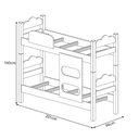 Ver imagem 3 de Bicama Kênia Solteiro Adulto em - Branco