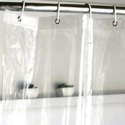 4 Cortina De Box Banheiro Transparente Flexível Antimofo - 4